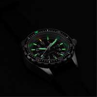 Montre Steel Navigator avec date sur ensemble bracelet en caoutchouc noir de trois morceaux, Num&eacute;rique, &agrave; piles, 36 mm, Noir Canadian Safety Group Inc.