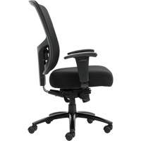 Chaise &agrave; dossier haut avec m&eacute;canisme &agrave; basculement synchronis&eacute; robuste Raven 400, Mailles, Noir, Capacit&eacute; 400 lb Canadian Safety Group Inc.