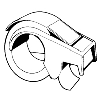 Hand Tape Dispenser, Standard-Duty, Fits Tape Width Of 50.8 mm (2") Canadian Safety Group Inc.