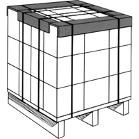 Edge Protectors, Cardboard, 2" L x 2" W Canadian Safety Group Inc.