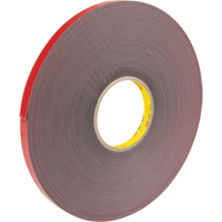 VHB Tape, 32.9 m (108') L x 12.7 mm (1/2") W, 40 mils, Acrylic Canadian Safety Group Inc.