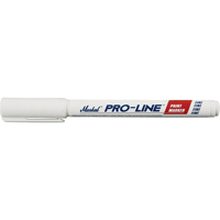Pro-Line&reg; Fine Line Markers, Liquid, White Canadian Safety Group Inc.