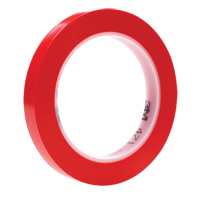 471 Vinyl Tape, 12 mm (1/2") W x 32.9 m (108') L, 5.3 mils, Red Canadian Safety Group Inc.