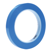 471+ Vinyl Tape, 3 mm (1/8") W x 32.9 m (108') L, 5.3 mils, Blue Canadian Safety Group Inc.