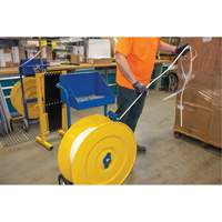 Strapping Dispenser, Polyester/Steel/Polypropylene Straps, 16"/8" Core Dia., 3"/8"/6" Roll Width Canadian Safety Group Inc.