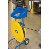 Strapping Dispenser, Polyester/Steel/Polypropylene Straps, 16"/8" Core Dia., 3"/8"/6" Roll Width Canadian Safety Group Inc.