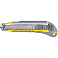Couteau ATK100, 18 mm, Acier au carbone, Prise en Caoutchouc Canadian Safety Group Inc.