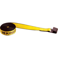 Tendeurs d'arrimage pour treuil, Crochet plat, 2" , 30' , Charge d'utilisation max. 3335 lb (1513 kg) Canadian Safety Group Inc.