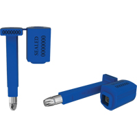 High Security Locktainer Security Seals, 3-1/4", Metal, Bolt Seal Canadian Safety Group Inc.