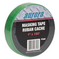 Painters Masking Tape, 25 mm (1") x 55 m (180'), Green Canadian Safety Group Inc.