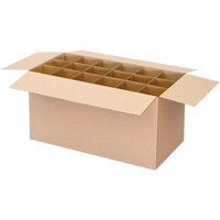 Boîte d'exp&eacute;dition pour cannettes a&eacute;rosols, 12-1/4" lo x 9-3/16" la x 10-5/16" h, ondulations C Canadian Safety Group Inc.