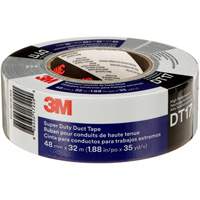 DT17 Super-Duty Duct Tape, 17 mils, Black, 48 mm (2") x 32 m (105') Canadian Safety Group Inc.