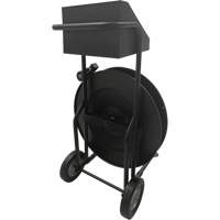 Strapping Dispenser, Polyester/Steel/Polypropylene Straps, 16"/8" Core Dia., 3"/8"/6" Roll Width Canadian Safety Group Inc.