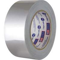 Ruban autocollant argent&eacute; en feuille d'aluminium, &eacute;paisseur 3 mils, 25,4 mm (1") x 54,86 m (180') Canadian Safety Group Inc.