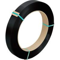 Strapping, Polyester, 5/8" W x 1800' L, Black, Manual Grade Canadian Safety Group Inc.
