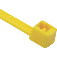 T Series Cable Ties, 8" Long, 50 lbs. Tensile Strength, Yellow Canadian Safety Group Inc.