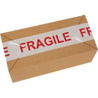 "Fragile" Box Sealing Tape, Hot Melt Adhesive, 2 mils, 48 mm (2") x 100 m (328') Canadian Safety Group Inc.