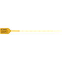 Standard-Duty Security Seal, 9", Plastic, Pull-Through Canadian Safety Group Inc.