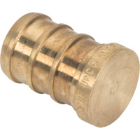 Lead-Free Pipe Plug, Pipe, 1/2" Dia., Brass Canadian Safety Group Inc.