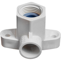 Raccord coude applique Flowguard Gold, Noeud x FPT, PVC-C, 1/2" Canadian Safety Group Inc.