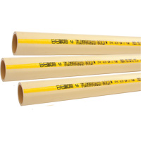 Tuyau pour eau froide ou chaude Flowguard Gold, PVC-C, 20' lo x 0,5" dia. Canadian Safety Group Inc.