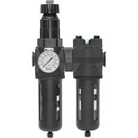 Manual Drain Filter, Regulator & Coalescing Filter with Standard Bowl Modulair 400, 1/4" NPT, 150 PSI, 9.1 fl. oz. Capacity Canadian Safety Group Inc.
