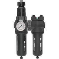 Filter/Regulator & Coalescing Filter Modulair 400 with Standard Bowl & Manual Drain, 3/4" NPTF, 150 PSI, 9.13 fl. oz. Capacity Canadian Safety Group Inc.