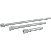 Jeu de rallonges pour douilles, Prise de 1/2", Fini Chrome, 3 Mcx Canadian Safety Group Inc.