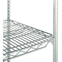 Qwikslot Adjustable Shelving Unit, 4 Tiers, 48" W x 54" H x 24" D Canadian Safety Group Inc.