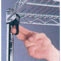 Shelving Unit, 4 Tiers, 36" W x 63" H x 18" D Canadian Safety Group Inc.