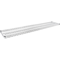Tablette en treillis pour &eacute;tag&egrave;re robuste en treillis chromat&eacute;, 30" la x 18" p, Capacit&eacute; de 800 lb Canadian Safety Group Inc.