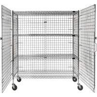 Chariot de s&eacute;curit&eacute;, Chrom&eacute;, 60" x 69" x 24", Capacit&eacute; 500 lb Canadian Safety Group Inc.