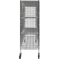 Chariot de s&eacute;curit&eacute;, Chrom&eacute;, 60" x 69" x 24", Capacit&eacute; 500 lb Canadian Safety Group Inc.
