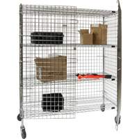 Chariot de s&eacute;curit&eacute;, Chrom&eacute;, 60" x 69" x 24", Capacit&eacute; 500 lb Canadian Safety Group Inc.