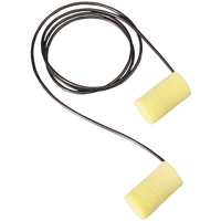 E-A-Rsoft Yellow Neons  Metal Detectable Earplugs, Corded, Large, Bulk - Polybag, 33 NRR dB Canadian Safety Group Inc.