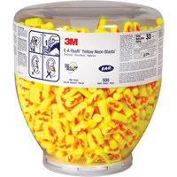 E-A-Rsoft Yellow Neons Earplugs, Bulk - Canister Canadian Safety Group Inc.