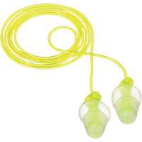 Bouchons d'oreilles r&eacute;utilisables &agrave; trois brides E-A-R, Avec cordon, Vrac - Sac en poly, 26 dB NRR, Taille unique Canadian Safety Group Inc.