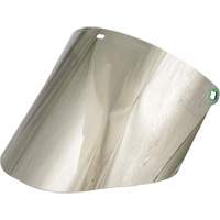 &eacute;cran facial moul&eacute;, Polycarbonate, Teinte Vert Canadian Safety Group Inc.