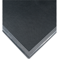 Sanitizing Footbath Mat No. 222, Rubber, 2' W x 2-2/3' L x 1/2" Thick, Black Canadian Safety Group Inc.