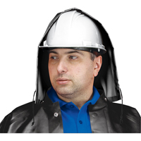 Capuchon imperm&eacute;able SBR Vulcan, Taille unique, Noir, Caoutchouc Canadian Safety Group Inc.