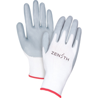 Gants l&eacute;gers enduits et respirants, 7/Petit, R&ecirc;vetement Mousse de nitrile, Calibre 13, Enveloppe en Polyester Canadian Safety Group Inc.