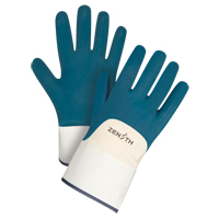 Heavyweight Safety Cuff Gloves, 10/X-Large, Nitrile Coating, Cotton Shell Canadian Safety Group Inc.