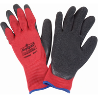 Coated Gloves, 9/Large, Rubber Latex Coating, 10 Gauge, Polyester/Cotton Shell Canadian Safety Group Inc.