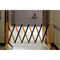 Barri&egrave;re Xpandit, 36" h x 11,5' lo, Noir/Jaune Canadian Safety Group Inc.