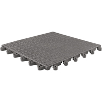 Tapis ErgoDeck Soft No 566, PVC, 1-1/2' la c, 1-1/2' lo, 7/8" &eacute;paisseur, Charbon Canadian Safety Group Inc.