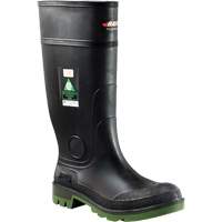 Bottes industrielles tout temps Enduro, Caoutchouc, Embout Acier, Pointure 8, Semelle R&eacute;sistant aux perforations Canadian Safety Group Inc.