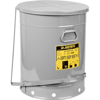 Oily Waste Cans, FM Approved/UL Listed, 21 US gal., Silver Canadian Safety Group Inc.