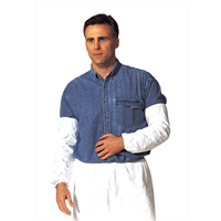 Manchettes, Longueur de 18", Tyvek 400, Blanc Canadian Safety Group Inc.