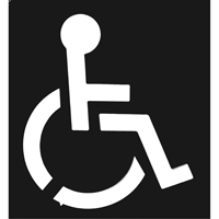 Parking Lot Stencils, English, 37" x 43" Canadian Safety Group Inc.