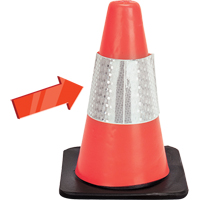 Bande r&eacute;fl&eacute;chissante pour balises de d&eacute;viation Canadian Safety Group Inc.